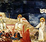 Magdalene Canvas Paintings - Life of Mary Magdalene Noli me tangere By Giotto